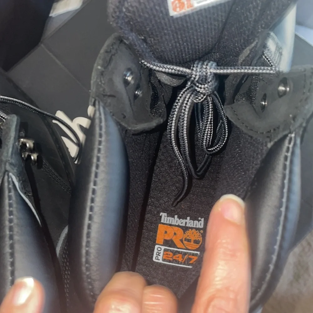 NIB Timberland Steel Safety Toe Work Boots 14 - Picture 6 of 8